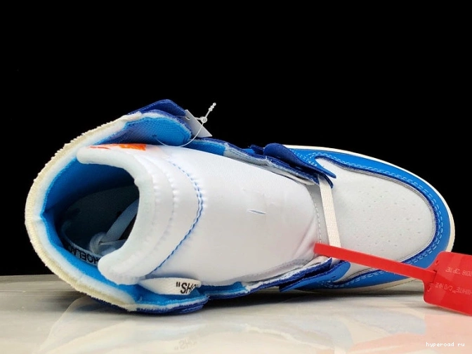 AQ0818-148 Powder Air UNC 1 Jordan Blue Off-White 0810